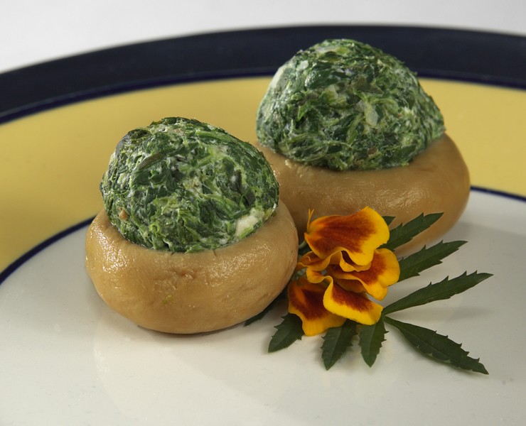 FLORENTINE STUFFED MUSHROOM CAP