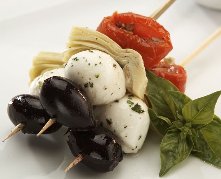 Mediterranean Antipasto Skewer