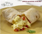 BREAKFAST BURRITO:  PEPPER & CHEESE