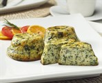 CRUSTLESS QUICHE: SPINACH & SWISS