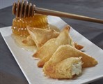 Goat Cheese & Honey Phyllo Crisp
