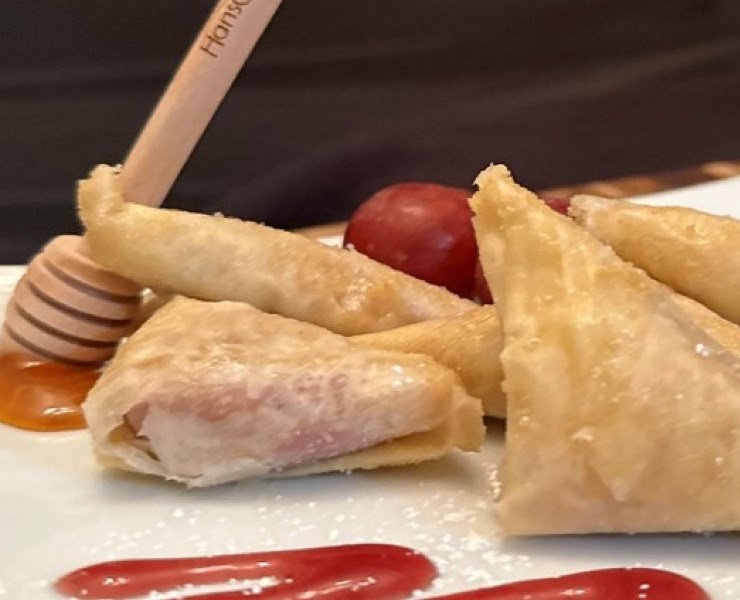 Black Cherry Goat Cheese Phyllo