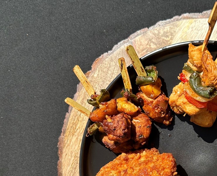 Pork Al Pastor Kabob